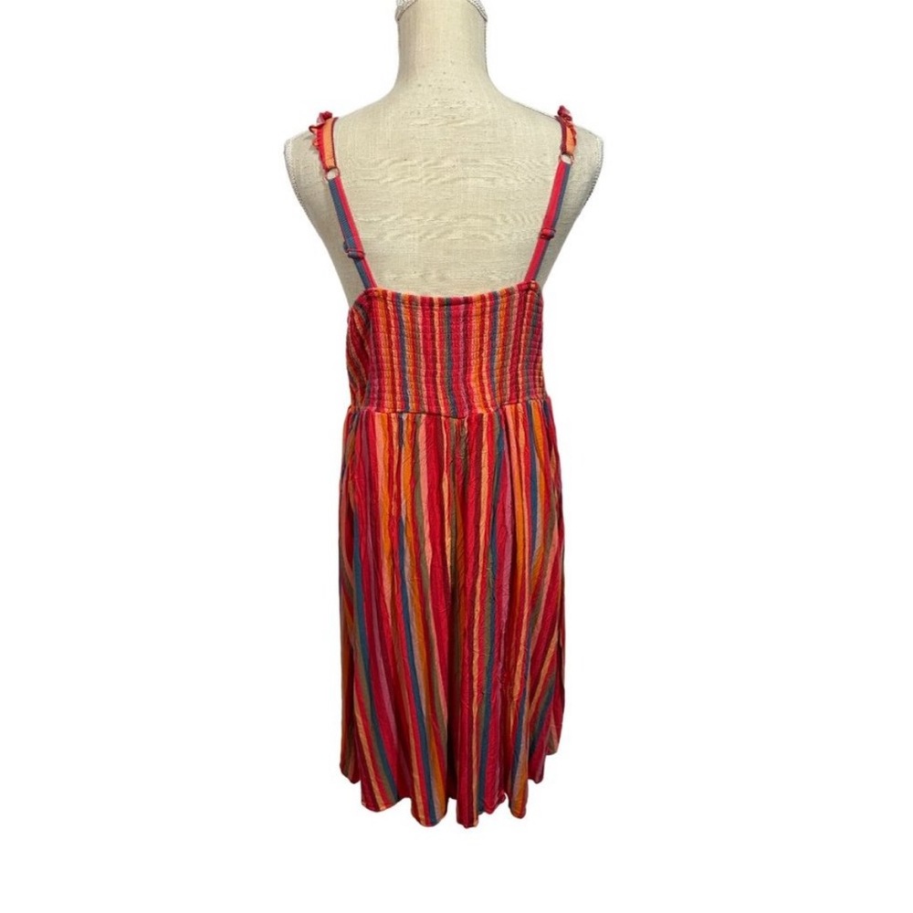 Bright and beautiful midi torrid dress